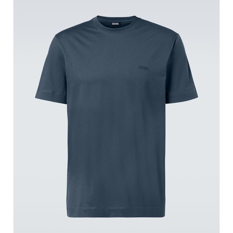 Zegna Logo cotton T-shirt