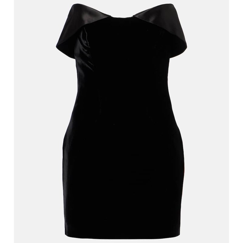 Mugler Velvet minidress