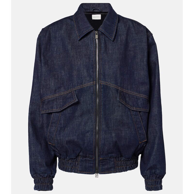 Magda Butrym Oversized denim bomber jacket