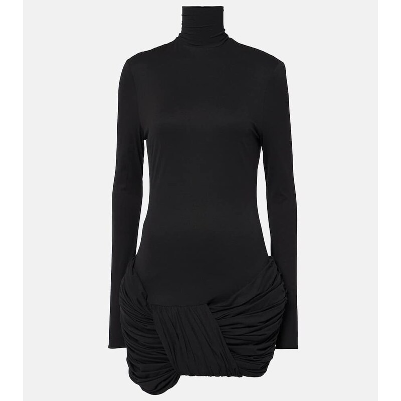 Magda Butrym Ruched silk-blend minidress