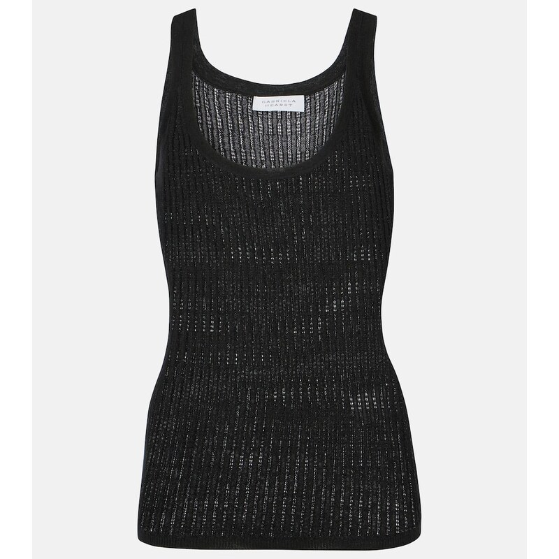 Gabriela Hearst Nevin cashmere and silk tank top