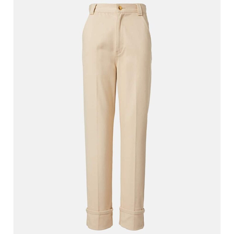 Loro Piana Garey high-rise straight jeans