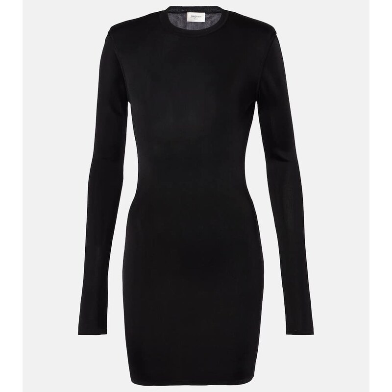 Saint Laurent Knitted minidress