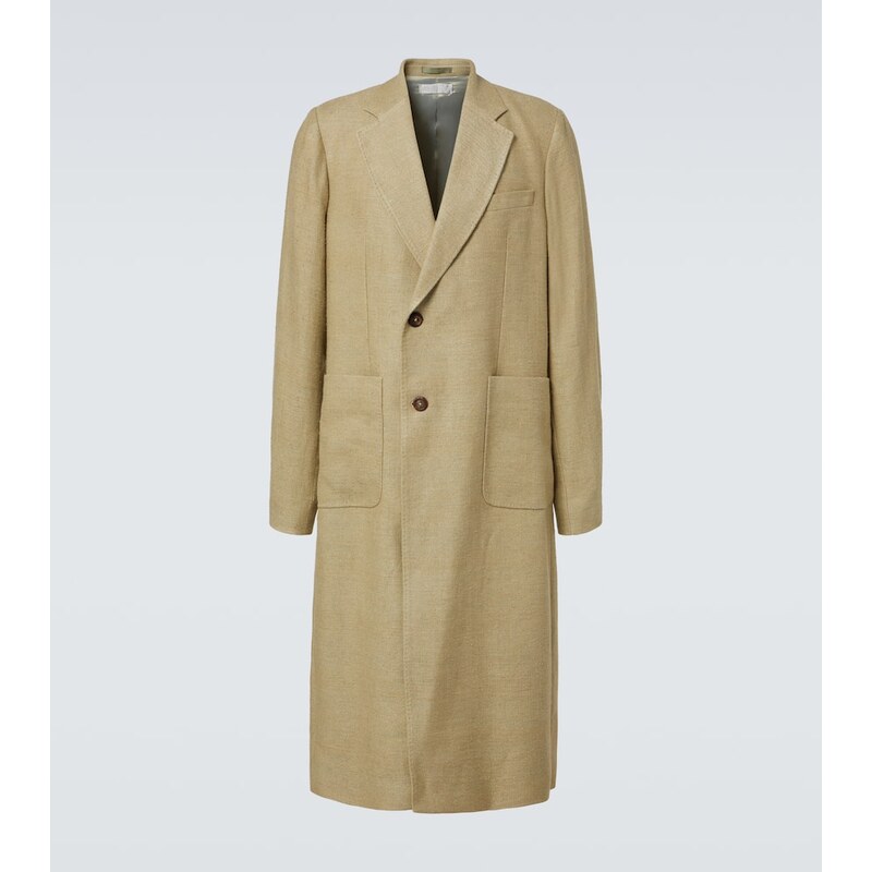 Our Legacy Robe linen and silk overcoat