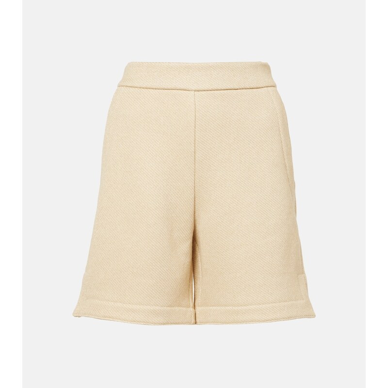 Max Mara Cotton-blend shorts