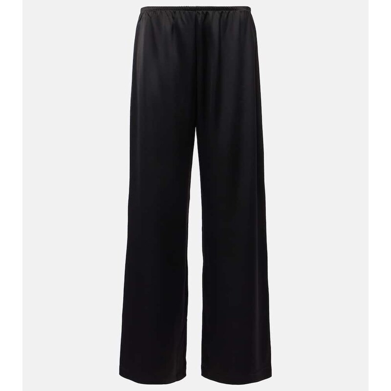 Leset Barb high-rise wide-leg pants