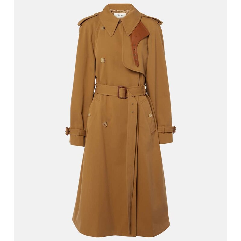 Chloé Cotton gabardine trench coat