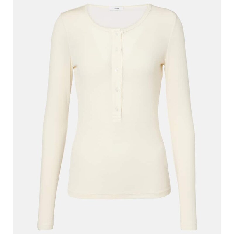 Agolde Faustine Henley shirt