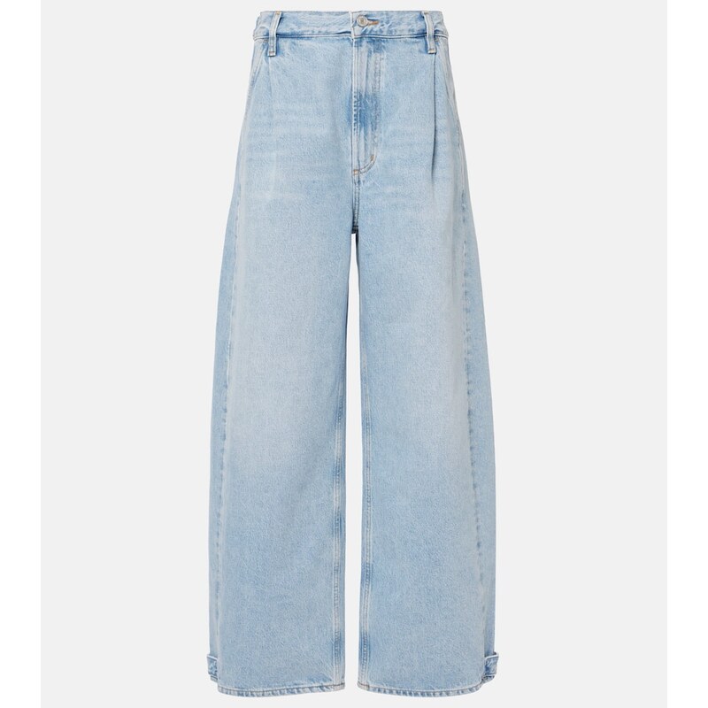 Agolde Darsha mid-rise barrel-leg jeans