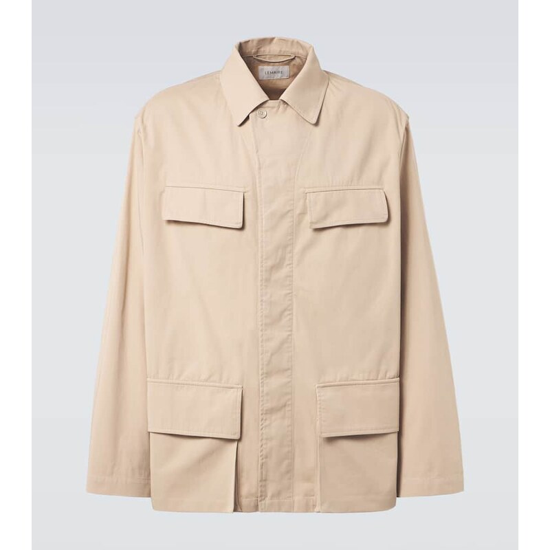 Lemaire Cotton twill overshirt