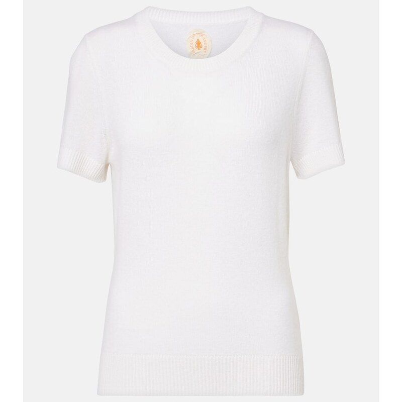 Jardin des Orangers Knitted cashmere T-shirt
