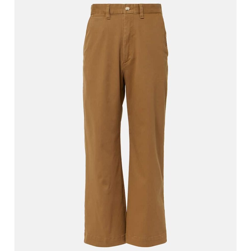 Polo Ralph Lauren Cropped cotton-blend chinos
