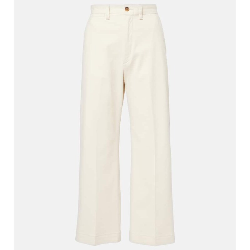 Polo Ralph Lauren Cotton-blend cropped chinos