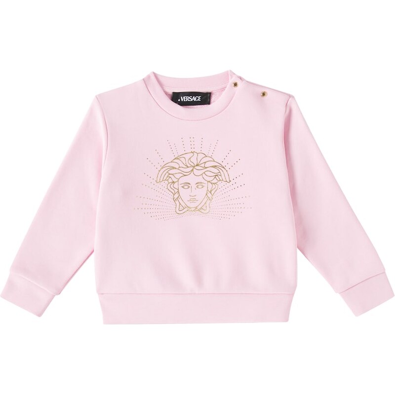 Versace Kids Baby Medusa cotton jersey sweatshirt