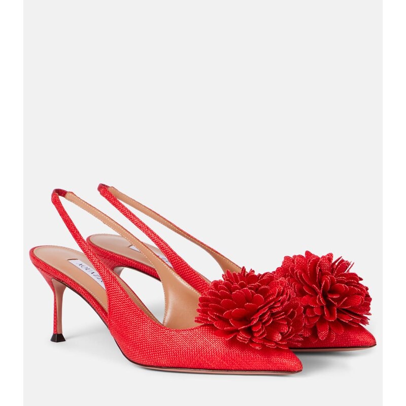 Aquazzura Couturier 65 slingback pumps