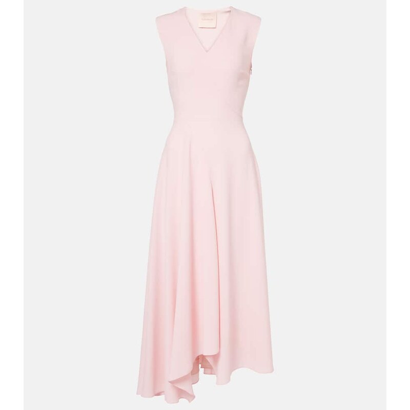 Roksanda Miral asymmetric satin midi dress
