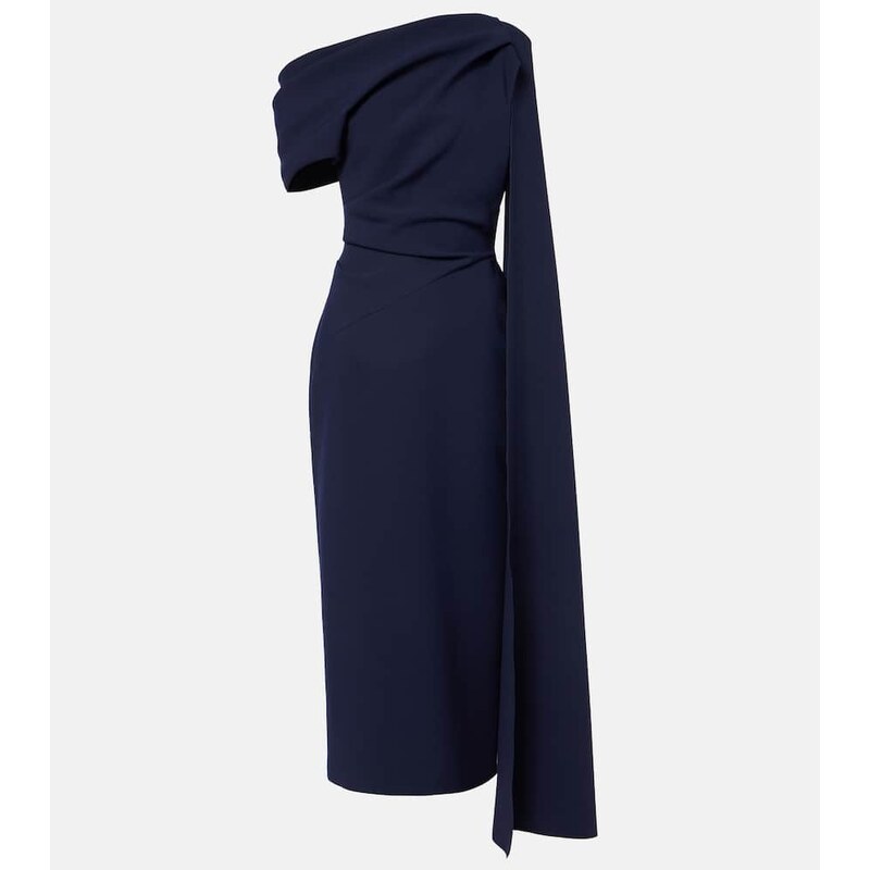 Roksanda Maite draped crÃªpe gown