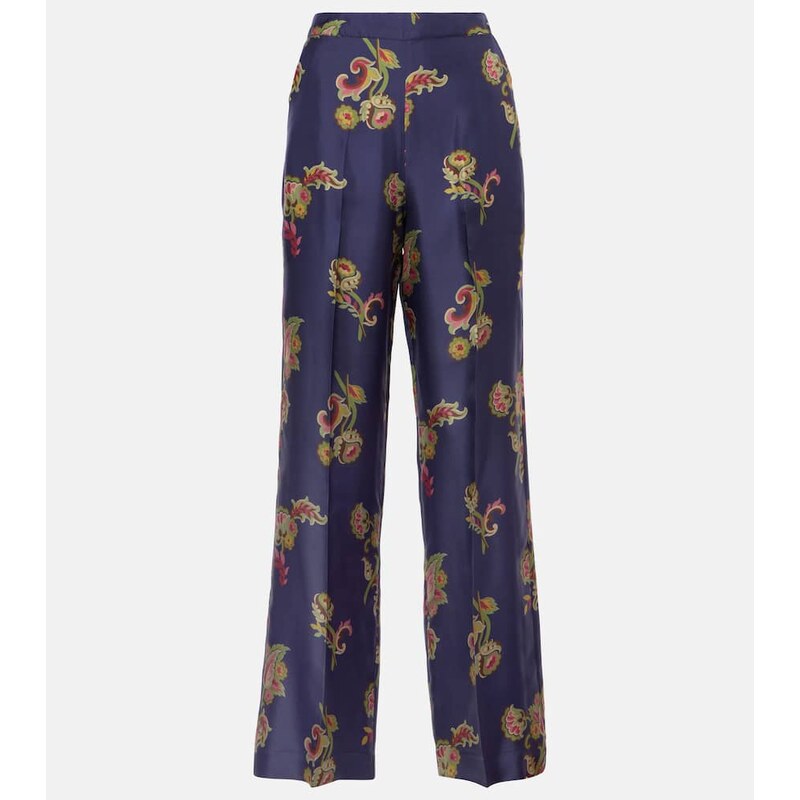 Etro Silk palazzo pants