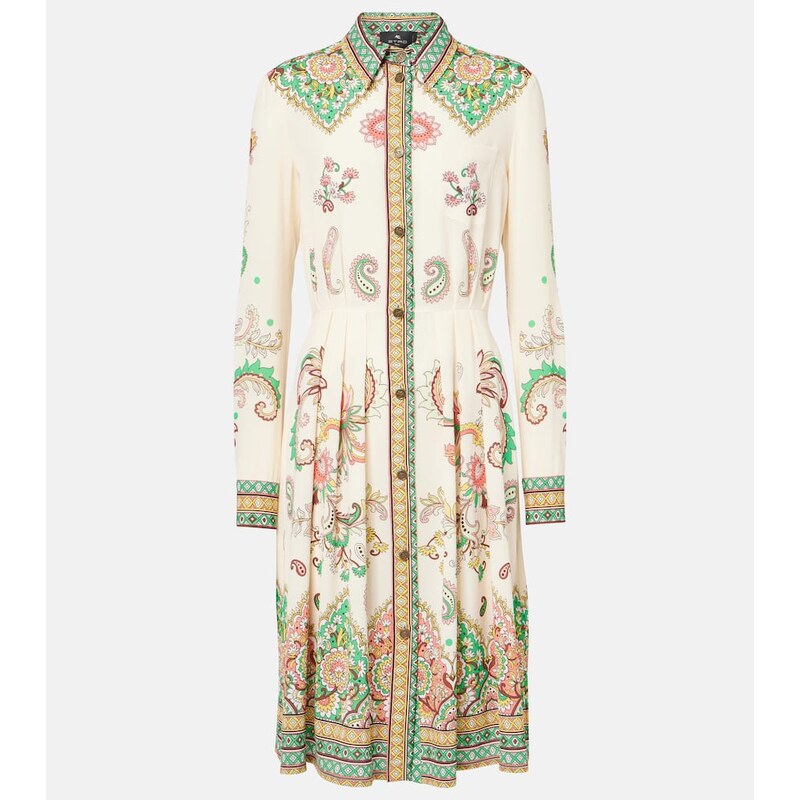 Etro Paisley midi dress