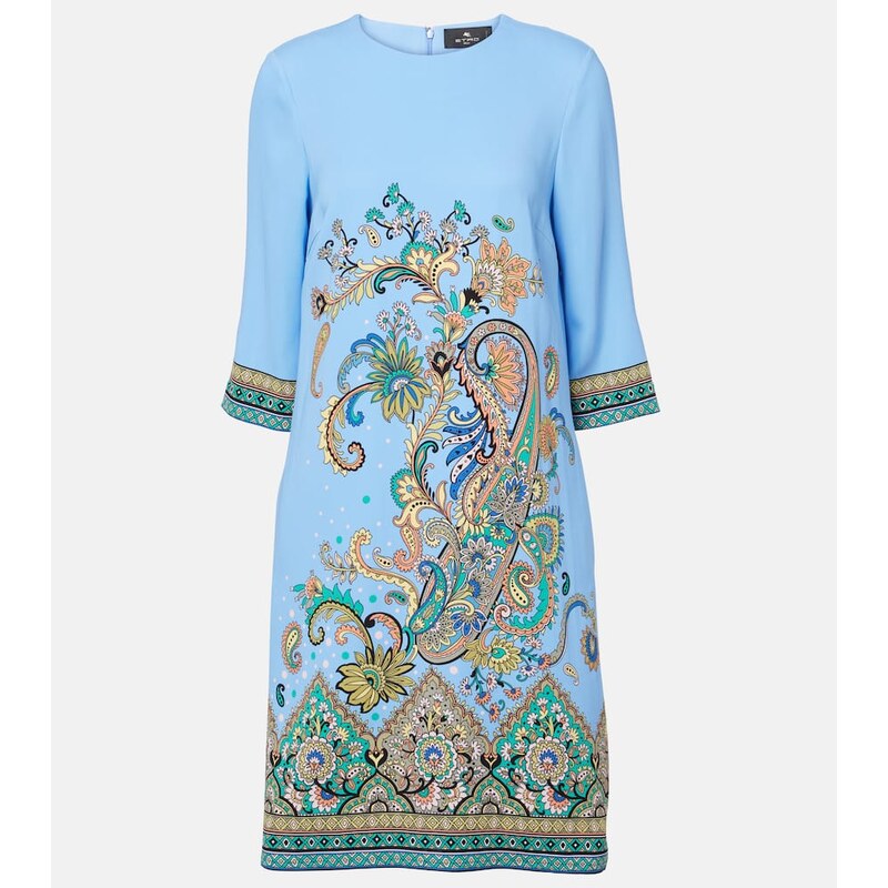 Etro Paisley minidress