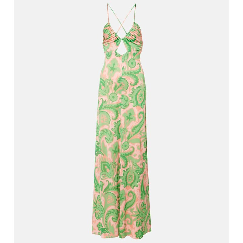 Etro Halterneck maxi dress
