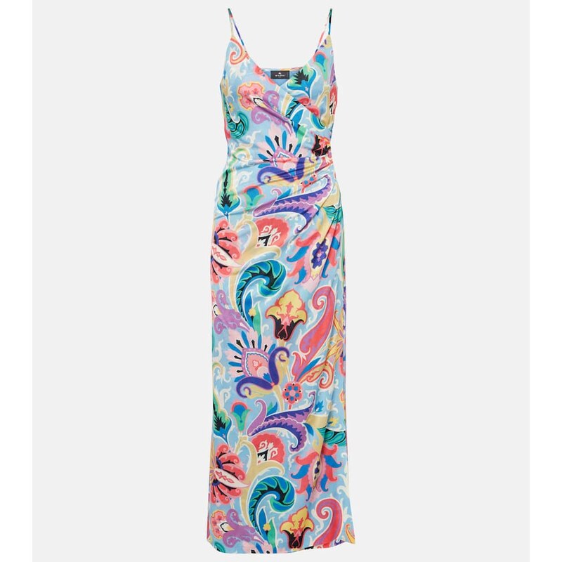 Etro Printed midi dress