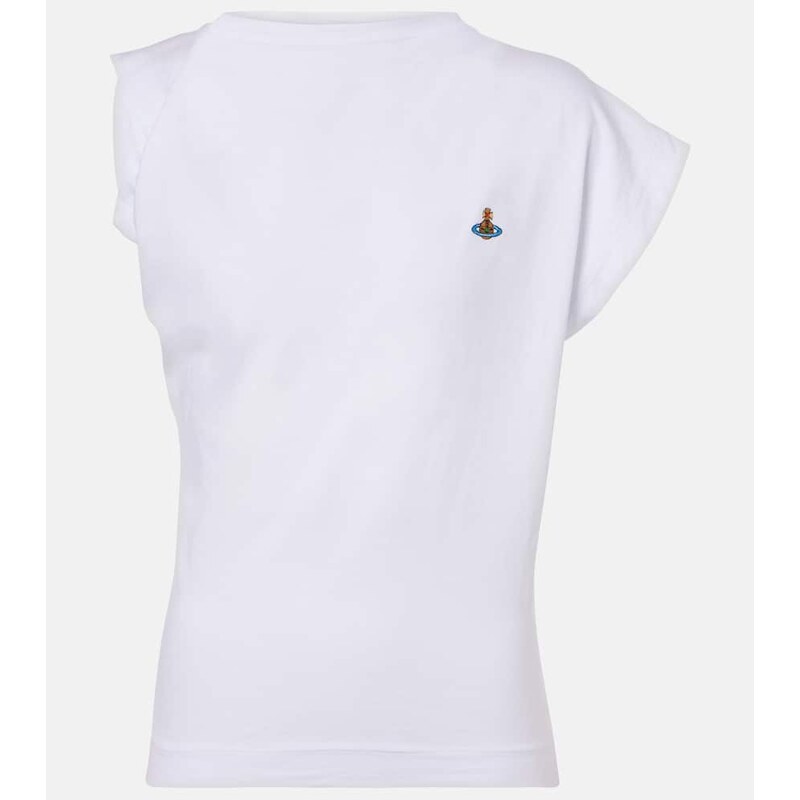 Vivienne Westwood Hebo asymmetric cotton jersey T-shirt