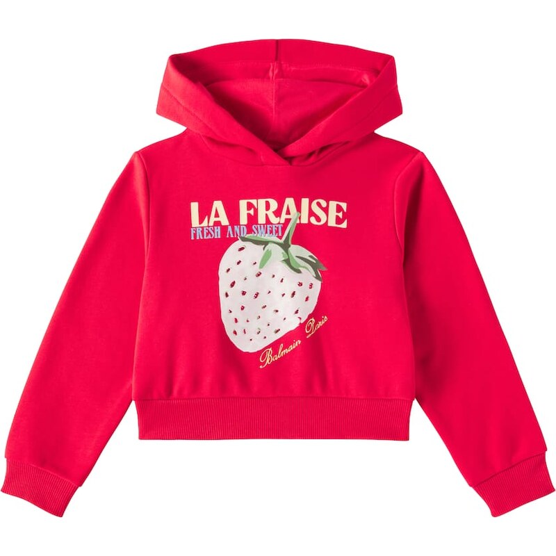 Balmain Kids Cotton jersey sweatshirt