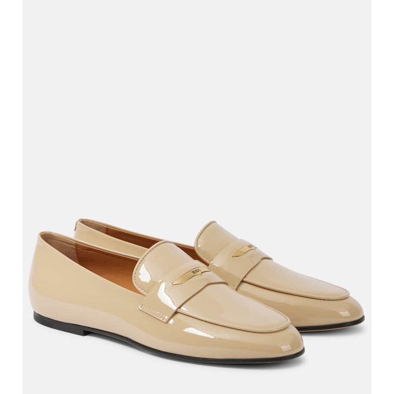Tods Patent leather loafers