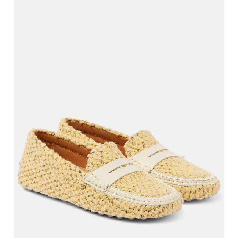 Tods Gommino bouclÃ driving shoes