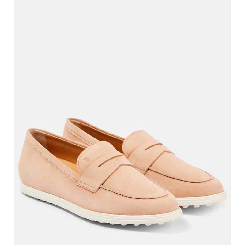 Tods Gommino suede loafers