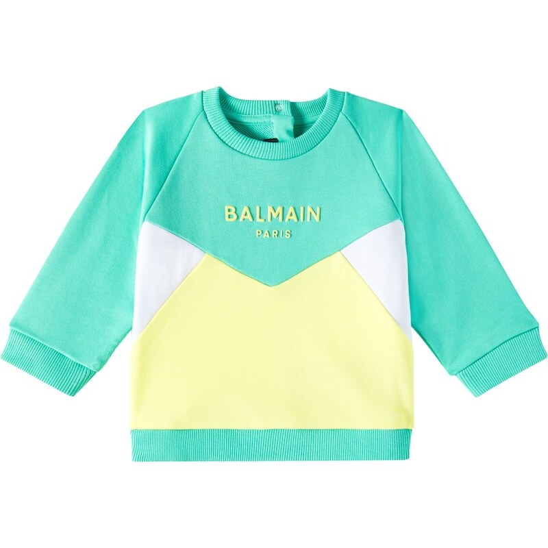 Balmain Kids Baby cotton sweatshirt