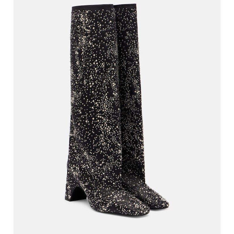 Coperni Embellished knee-high boots