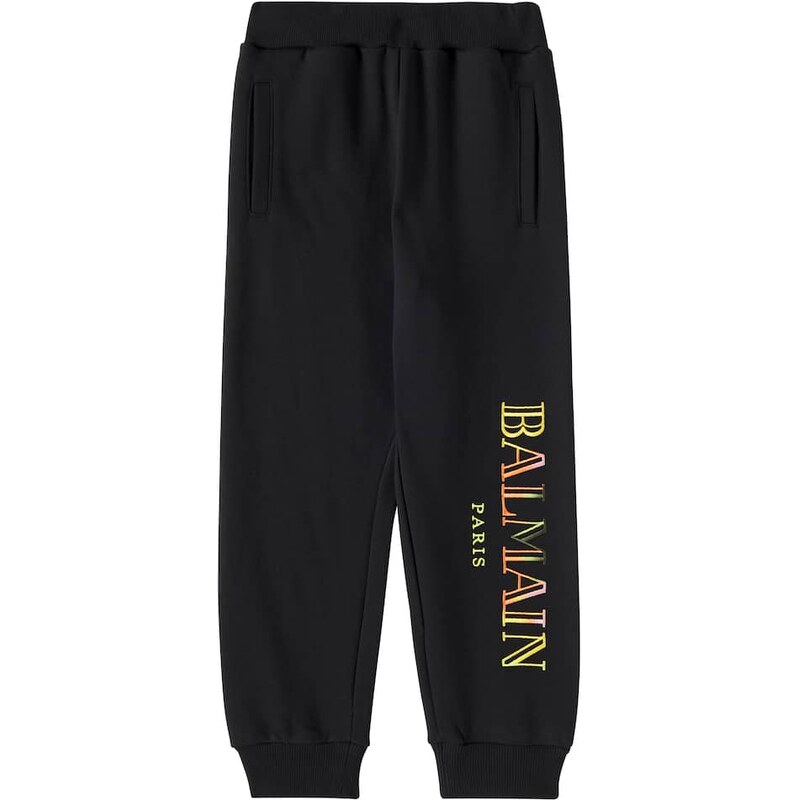 Balmain Kids Cotton sweatpants