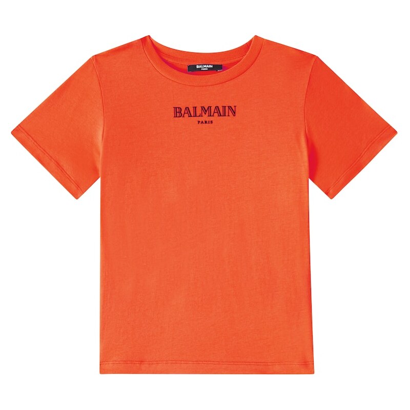Balmain Kids Cotton T-shirt