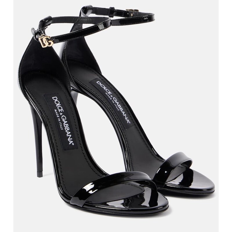 Dolce&Gabbana 105 patent leather sandals