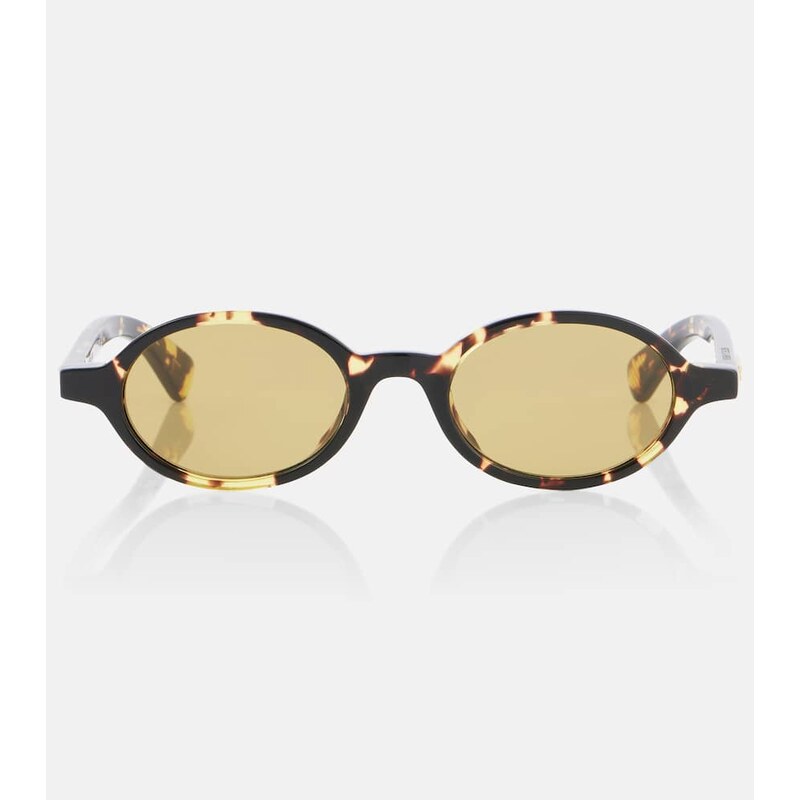 Bottega Veneta Classic oval sunglasses