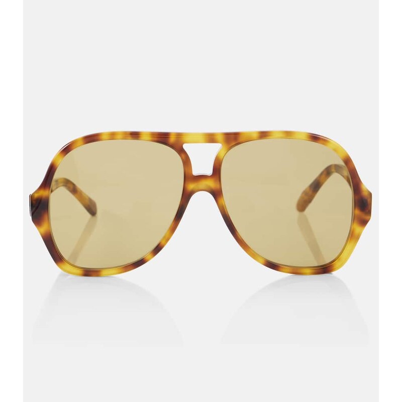 Chloé Logo aviator sunglasses