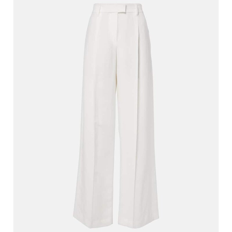 Brunello Cucinelli Monili twill wide-leg pants