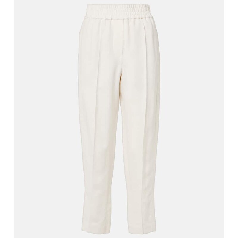 Brunello Cucinelli Twill tapered pants