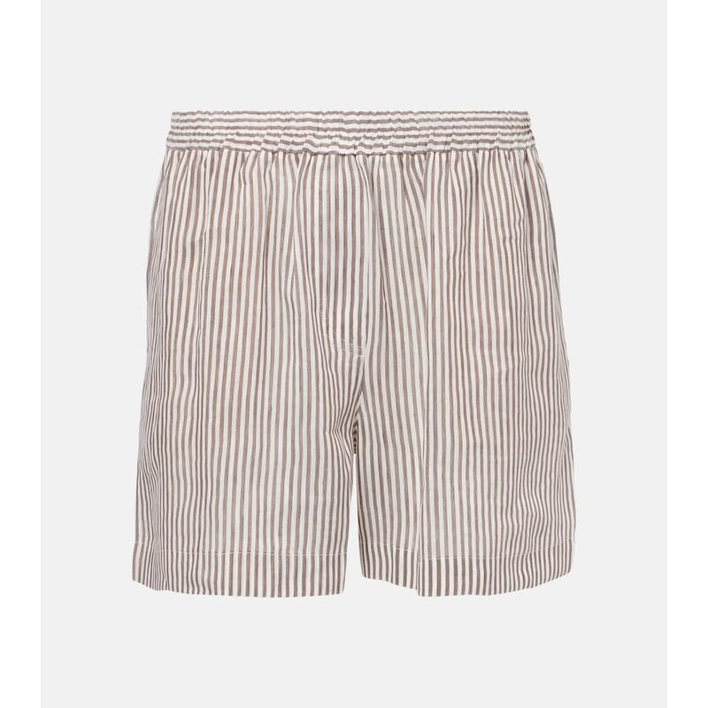 Brunello Cucinelli Linen and silk Bermuda short