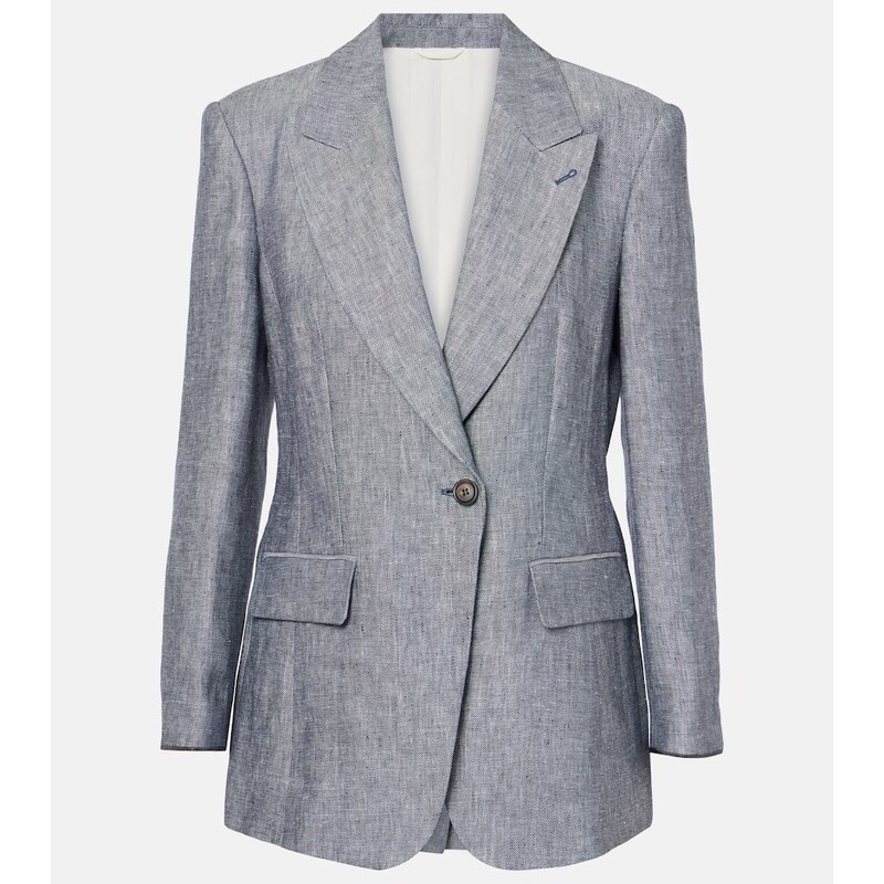 Brunello Cucinelli Hemp and linen blazer