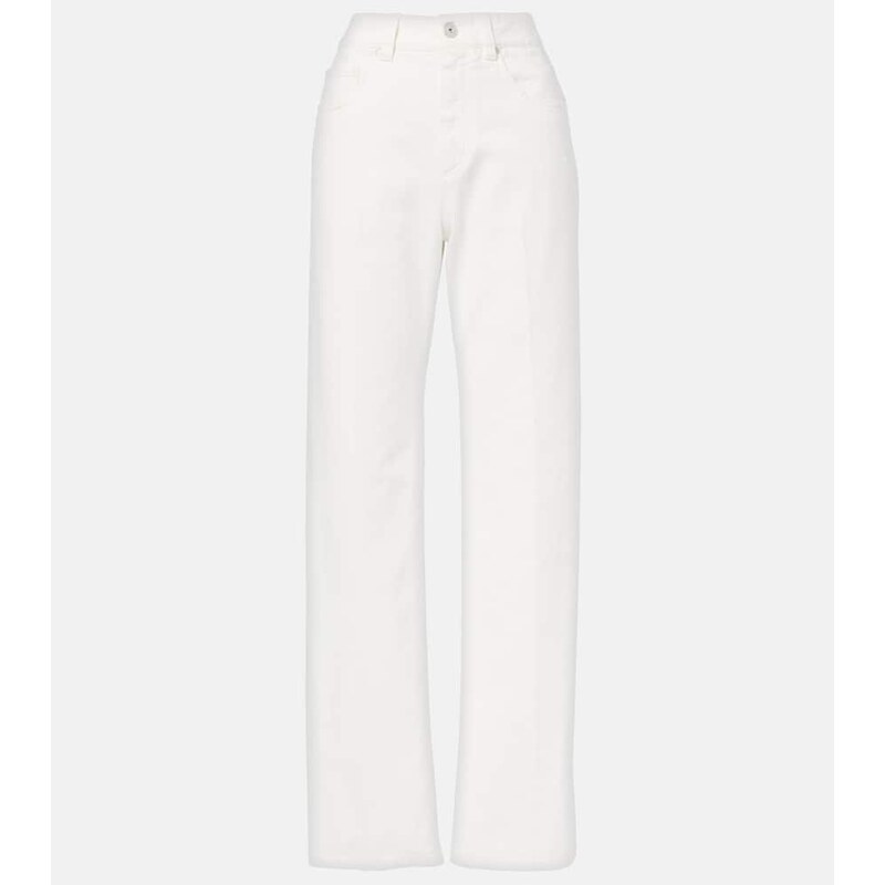 Brunello Cucinelli Mid-rise wide-leg jeans