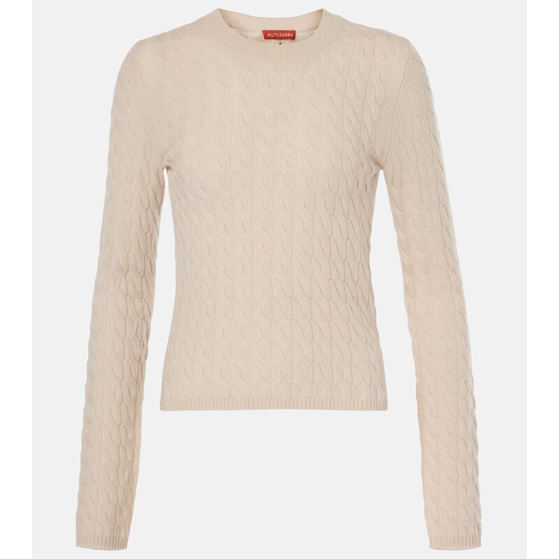 Altuzarra Milla cable-knit cashmere sweater