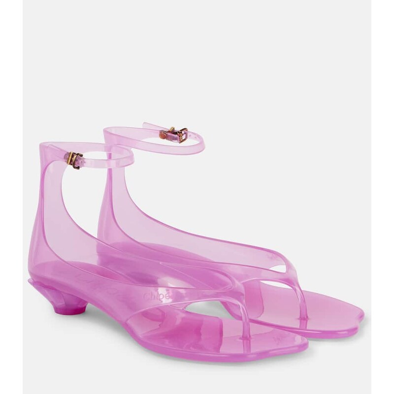 Chloé Chloé Jelly thong sandals
