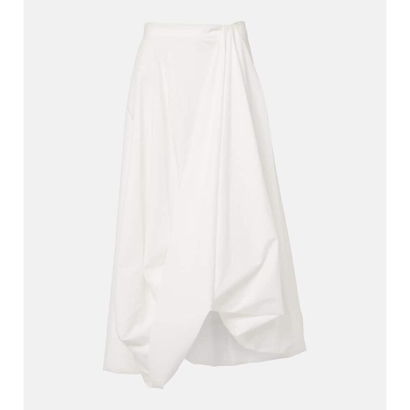 Brunello Cucinelli Cotton-blend maxi skirt