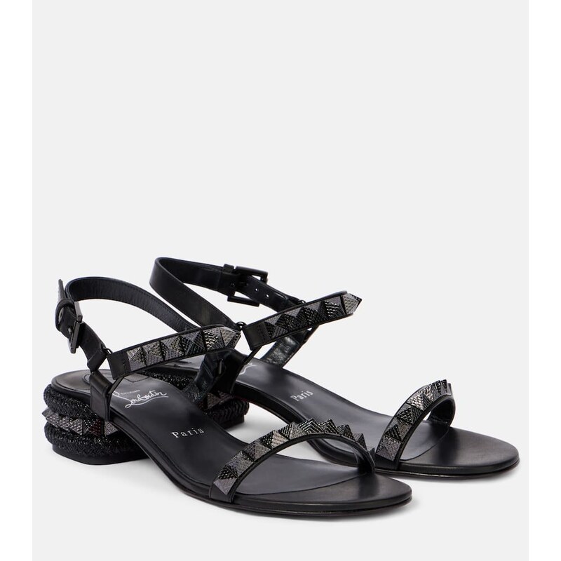 Christian Louboutin Pyrasand 30 leather sandals