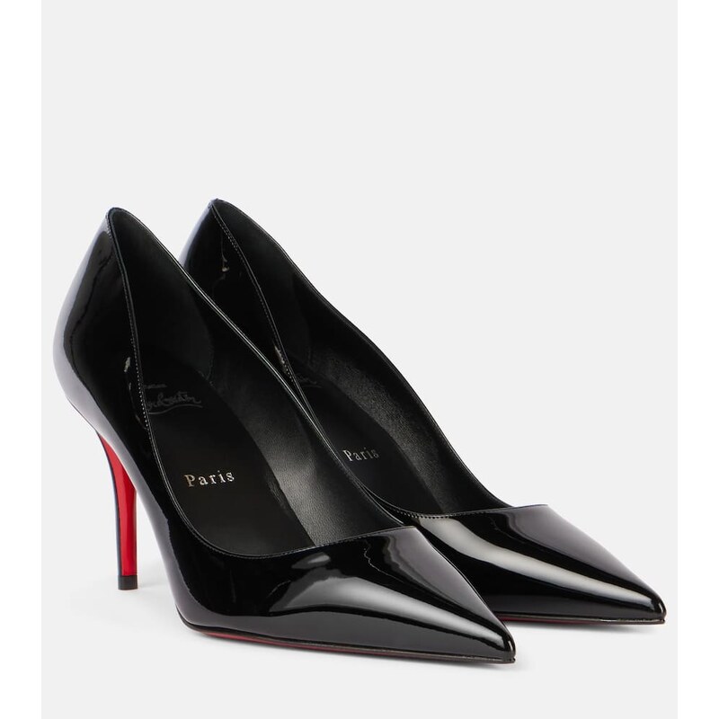 Christian Louboutin Miss Z 80 patent leather pumps