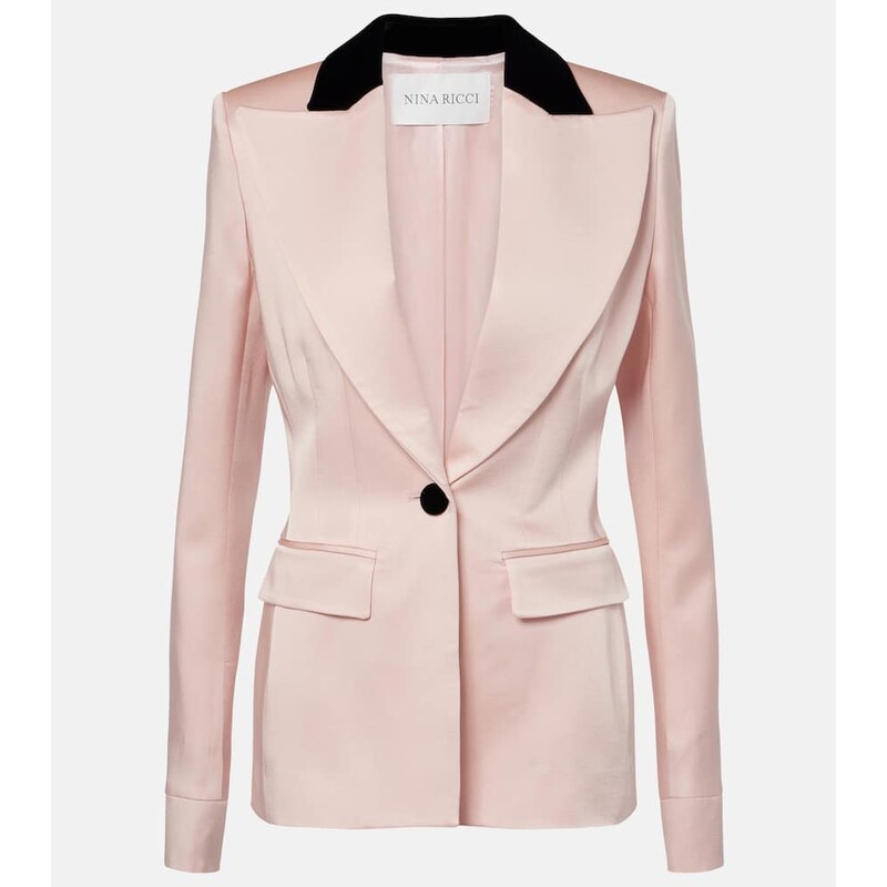Nina Ricci Twill blazer