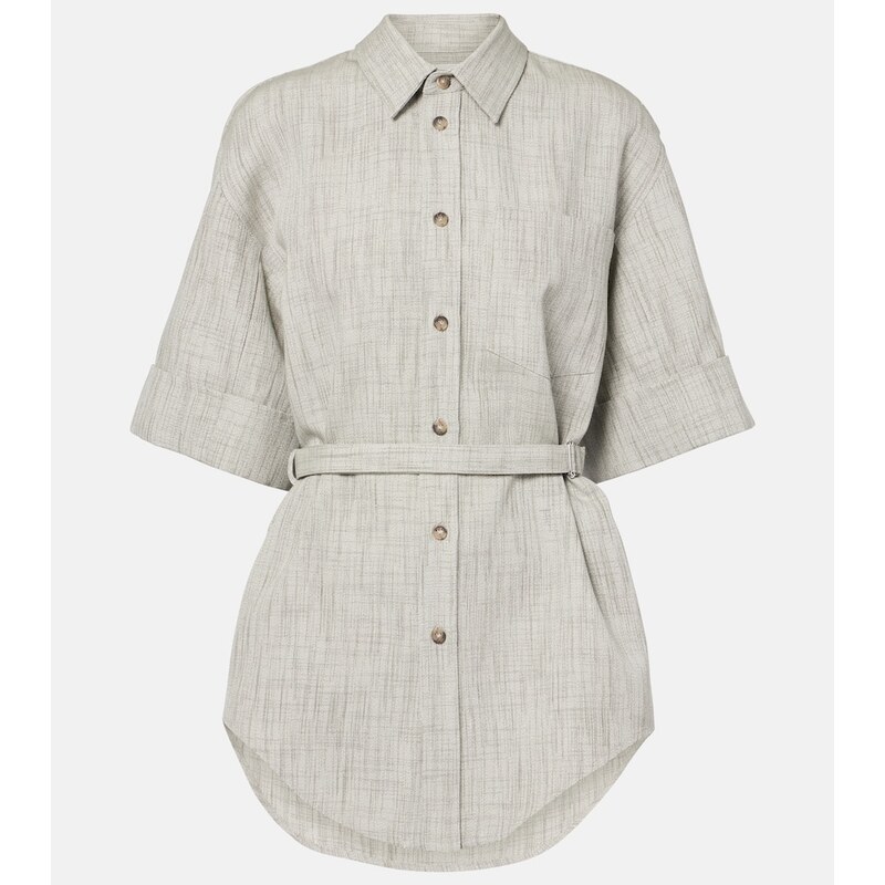 Tods Silk, wool, and cotton shirt